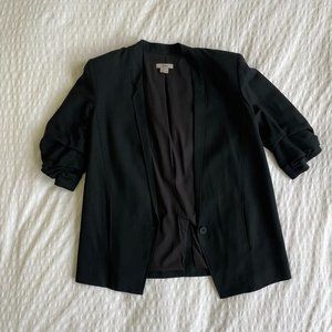 Helmut Lang Black Evening Tuxedo Boyfriend Blazer - Size 6